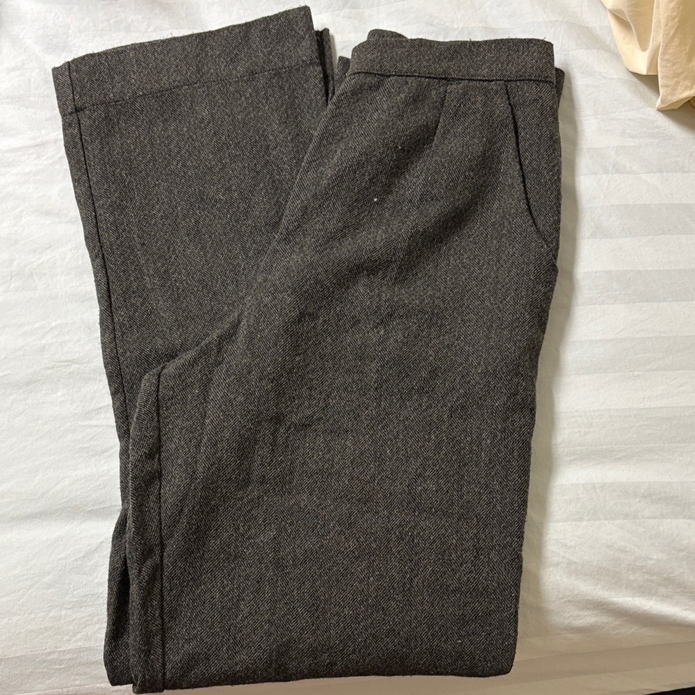 Rhythm Grey wool womens work pant